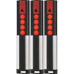 Lot de 3 t�l�commandes 868 mhz pour portails et portes de garage, compatibles avec les t�l�commandes ...