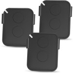 Lot de 3 tlcommandes compatibles on2e - metteurs double canal 433, 92 mhz avec une porte jusqu' ...