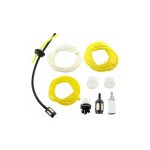 Lot de 3 tuyaux de carburant avec filtre  essence pour trononneuses, dbroussailleuses, stihl, husqvarna, ...