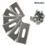 Lot de 30 lames de gazon pour husqvarna avec double lame aiguise en acier inoxydable 36. 5x18. 5x0. 65mm, ...