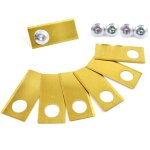 Lame de tondeuse, 30 titan lame de rechange qualit� - lames compatible convient aux lames de tondeuse ...