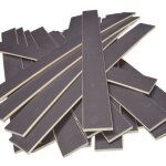 Lot de 30 lattes pour sommier et lit 680x68x8 mm bois h�tre durable - 7 plis remplacement - rechange ...