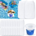 Dolaso - lot de 30pcs pool skimmer socks, chaussette filtre piscine, prefiltre skimmer rutilisable et ...