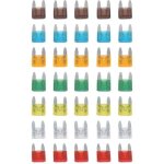 Lot de 35 fusibles mini lame m�lange 5 7. 5 10 15 20 25 30 amp pour automobile