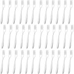 Lot de 36 fourchettes � dessert, fourchettes en acier inoxydable (13. 5 cm / 5, 31 pouces), fourchette ...