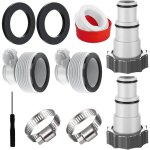 Rondelles de fixation pour piquets de terre, 100 pi�ces, entretoises d'ancrage en plastique, rondelles ...