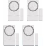Lot de 4 alarmes de porte de sécurité pour la maison, détecteur d'ouverture de fenêtre magnétique, carillon ... Lot de 4 alarmes de porte de sécurité pour la maison, détecteur d'ouverture de fenêtre magnétique, carillon ...