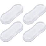 Lot de 4 amortisseurs pour si�ge de toilette, accessoires de toilette, couvercle de toilette, joint d'�tanch�i ...