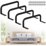 Lot de 4 arret matelas, cale matelas pour stabilisation de matelas, arceau de matelas antidrapant, bute ...