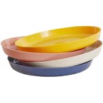 Lot de 4 assiettes bébé 'tom' 18cm multicolore Lot de 4 assiettes bébé 'tom' 18cm multicolore