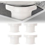 Lot de 4 attaches - draps avec bandes de verrouillage, attaches - draps - housses d'angle pour prot�ge ...