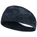 Lot de 4 bandeaux de sport absorbants pour homme, fitness et entra�nement ? gris