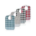 Lot de 4 bavoirs imperméables pour adultes avec ramasse - miettes, protection pour vêtements, pour hommes, ... Lot de 4 bavoirs imperméables pour adultes avec ramasse - miettes, protection pour vêtements, pour hommes, ...
