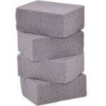 Lot de 4 bloc grill pierre ponce de nettoyage �cologique, r�utilisable griller pierre nettoyant ponce ...