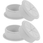 Feiyue - lot de 4 botes de cblage en riz pour cbles lectriques, couvercles de trous de cbles de ...