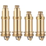 Lot de 4 bondes � ressort en laiton, pop - up boulon, remplacement pour �vier de baignoire, bonde de ...