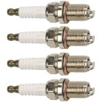 Lot de 4 bougies d'allumage de rechange pour champion rc12yc briggs et stratton 491055 491055s 692051 ...