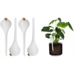 Lot de 4 boules d'arrosage pour fleurs avec bouchon en li�ge 400 ml