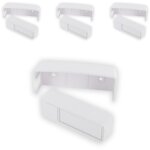 Dio connected home - lot de 4 boutons poussoirs sans fil led dio - transmission 150m - blanc - chacon ...