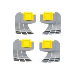 Linghhang - lot de 4 brosses à récurer cyclone centrifuge r0714400 pour nettoyeur de piscine zodiac mx8 ... Linghhang - lot de 4 brosses à récurer cyclone centrifuge r0714400 pour nettoyeur de piscine zodiac mx8 ...