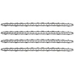 Lot de 4 chanes de trononneuse pour guide chane de 16' (40 cm), 1, 3 mm 59 maillons d'entranement, ...
