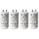 Lot de 4 ? condensateurs 3, 5 f pour moteur de volet roulant ou store ? compatible somfy, simu, nice ...
