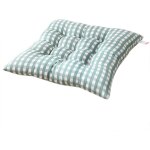 Lot de 4 coussins de chaise de salle  manger avec attaches, coussins carrs antidrapants et pais, ...