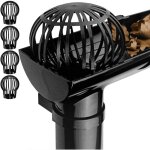 Houhence - lot de 4 crapaudines de gouttière, gardes de gouttière pour protections de tuyau de descente ... Houhence - lot de 4 crapaudines de gouttière, gardes de gouttière pour protections de tuyau de descente ...