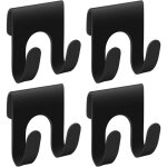 Lot de 4 crochets de douche noirs, support de rasoir pour douche, étagère en métal, crochets de support ... Lot de 4 crochets de douche noirs, support de rasoir pour douche, étagère en métal, crochets de support ...