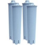 Lot de 4 filtres � eau de rechange bleus pour machines � caf� jura clearyl claris