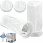 Lot de 4 filtre ibc en nylon pour réservoir d'eau de pluie ibc 1000 litres, filtre en nylon raccord de ... Lot de 4 filtre ibc en nylon pour réservoir d'eau de pluie ibc 1000 litres, filtre en nylon raccord de ...