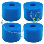 Lot de 4 filtres de piscine en mousse filtre pour intex type s1 - filtre en mousse pour spa, piscine ... Lot de 4 filtres de piscine en mousse filtre pour intex type s1 - filtre en mousse pour spa, piscine ...