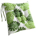 Lot de 4 galettes de chaise, coussin de chaise souple rembourr avec liens dcoration portable maison ...