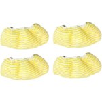 Lot de 4 housse de nettoyage en microfibre for balai vapeur, compatible avec les aspirateurs � main karcher ...