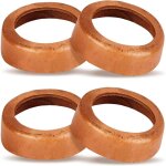 Lot de 4 manchons de piston pour pompe � bras - pompe de jardin - type 75 - manchon en cuir - pompe � ...