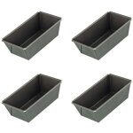 Lot de 4 mini moules � cakes 15 cm zenker special mini