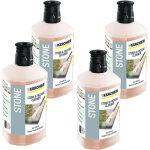 Lot de 4 nettoyants 3 en 1 pierres & facades (1l) pour nettoyeur haute pression karcher 62957650