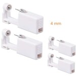 Lot de 4 outil de per�age d'oreilles piercing � l'oreille pistolet outil de piercing corps sans douleur ...