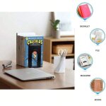 Lot de 4 paires de serre - livres robustes pour �tag�res, base antid�rapante, noir, parfaits pour les ...