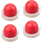 Lot de 4 pi�ces rouge poire d'amorcage carburant, amorcage pompe, poire amorcage pour tondeuse, machine ...