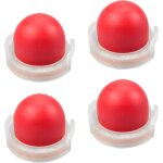 Lot de 4 pi�ces rouge poire d'amorcage carburant, amorcage pompe, poire amorcage pour tondeuse, machine ...