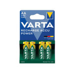 Lot de 4 piles rechargeables nimh aa lr06