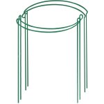 Lot de 4 piquets de soutien pour plantes de jardin, support de plantes de jardin demi - rond pour tomate, ...