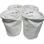 Lot de 4 poches filtrantes compatibles filtrinov fb12, fb14 et gs8