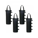 Cyslmuk - lot de 4 poids de gazebo pour tonnelle et pavillon, sac de lestage sable pour jambes, tentes ...