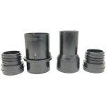 Lot de 4 raccords de tuyau, raccords de tuyau nt90, accessoires pour aspirateur, compatibles avec k�rcher ...