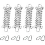 Lot de 4 ressorts de traction avec crochets, en acier inoxydable, ressort de traction haute rsistance, ...