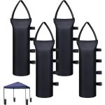 Lot de 4 sacs de lestage épais pour tonnelle, 40 kg, pour pieds de tonnelle, adaptés aux auvents, tentes ... Lot de 4 sacs de lestage épais pour tonnelle, 40 kg, pour pieds de tonnelle, adaptés aux auvents, tentes ...