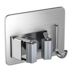 Lot de 4 supports de vadrouille multifonctionnels, bote de rangement de vadrouille, autocollants, salle ...