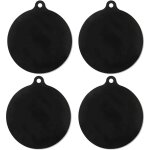 Sollbry - lot de 4 tapis antidrapants de 22 cm pour brleur lectrique, protection de table de cuisson ...